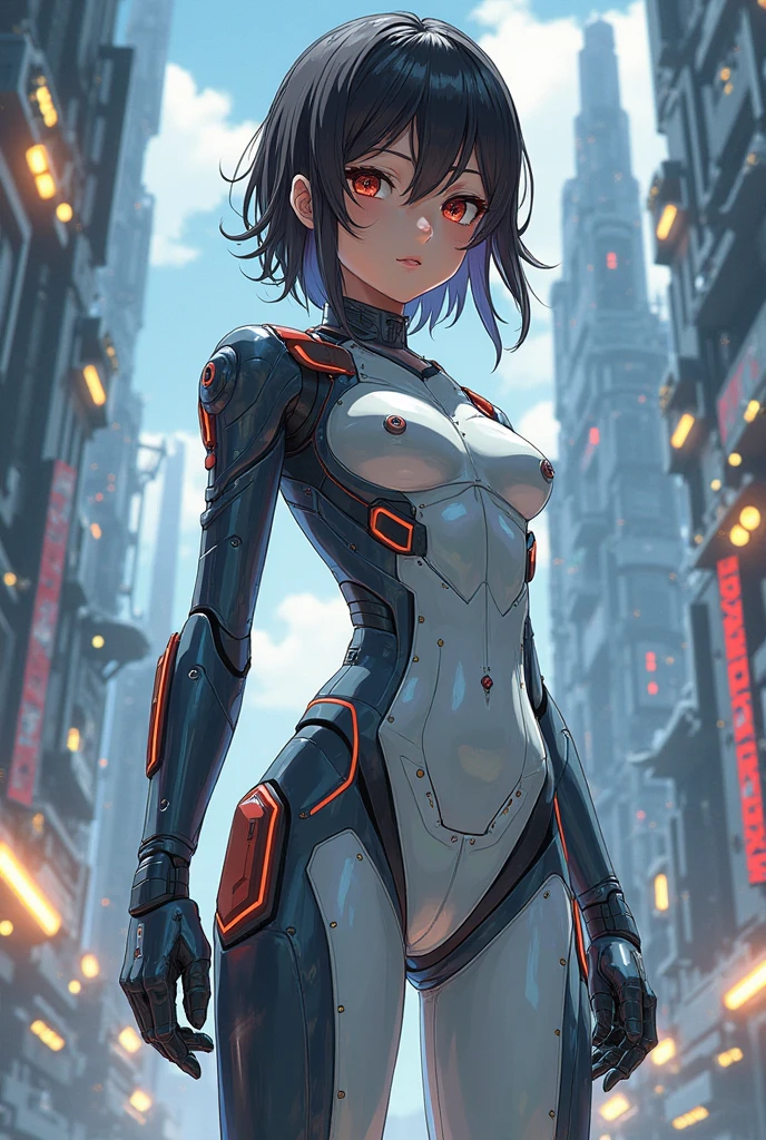 Melhor Qualidade, Obra-prima, Muito Detalhado:1.3, ((Bela nsfw mulher negra)) cyberpunk with his drone in the ruins of a city in the forgotten war, Tecnologia antiga, HDR (High Dynamic Range), ray tracing, Super Resolution, unreal 5, espalhamento subsuperficial, Post-processing, profundidade de campo, Maximum Sharpness and Sharpness, textura multicamadas, albedo e mapas de destaque,  surface shading, Precise simulation of light-material interactions, perfectly proportions, octane rendering, Duotone Lighting, ISO baixo, white-balance, rule of thirds, ampla abertura, 8K RAW, high-efficiency sub-pixels, Subpixel convolution, glow particles, espalhamento de luz, efeito tyndall corpo inteiro, a delicate facial features, face perfeita, Dynamic angles.