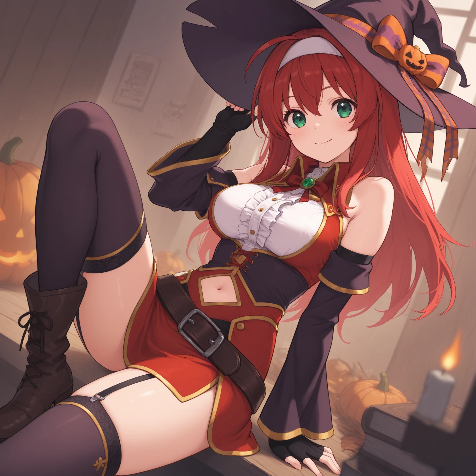 Group shot, cute 2 anime girls (walking in front of a bonfire), (2Girls, pair:1.2), cozy wallpaper, anime moe artstyle, kantai collection style, 4 k manga wallpaper, anime visual of a cute girl, anime wallaper, anime style 4 k, trick or treat, halloween, Jack O lantern, basket filled of many candies, ((high detailed witch outfits:1.2, robe, witch's pointing hats)), (vampire costume:1.2), ((dark chestnut medium short hair:1.25, updo, wavy hair)), outdoor, in a park, (blurry background, bokeh), (in a night:1.2), ((ultra high resolution, 8K RAW photo, photo realistics:1.2)), textile shading, fine detailed face, beautiful detailed eyes, ultra detailed smooth skin, (looking away, laughing), (correct anatomy:1.5), (dutch angle, wide shot:1.3), from behind,