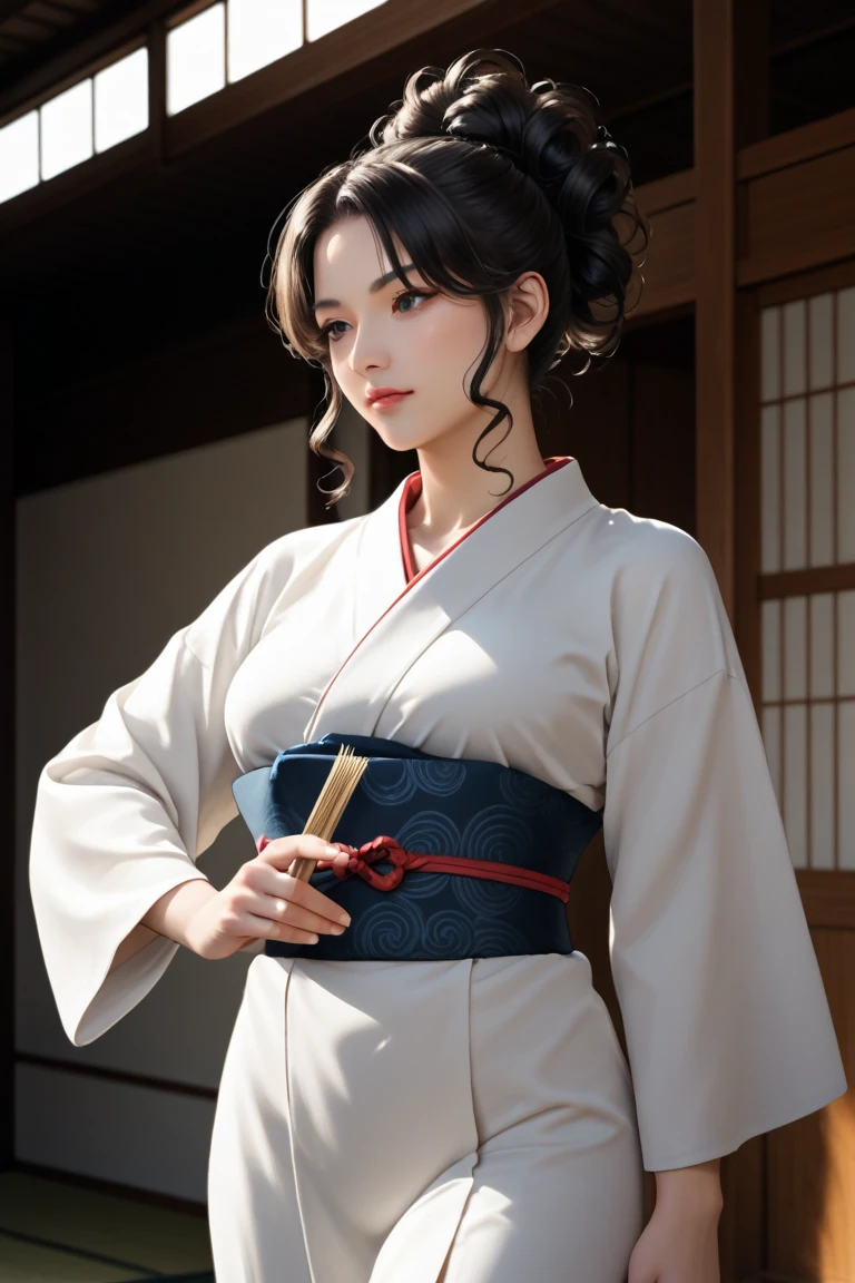 (((japanese traditional night festival, japanese-yukata, eyes with spotting blur))), (((in the dark shadow))), ((smiling, slut)), small breasts, (japanese traditional light-colored-yukata), ((a photo of a woman spreads legs to show off her pubic)), close up her lower body, longhair up, ((fire works)),