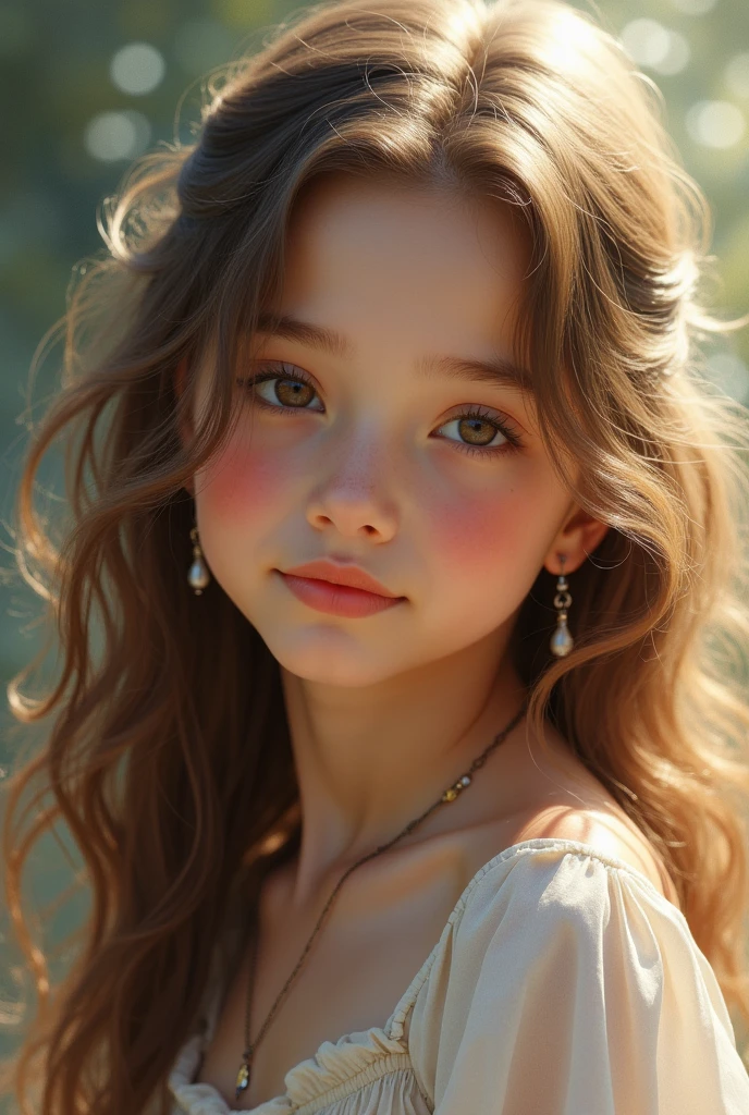 Create this boy with long wavy hair and style