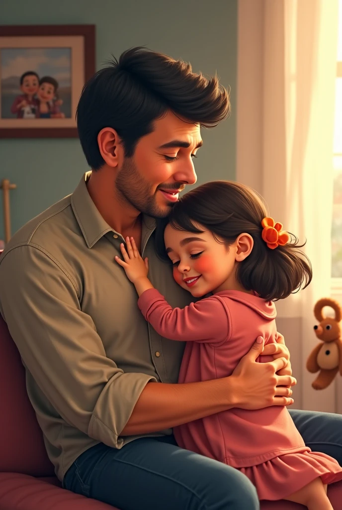 create an image in which one boy of 5 name write on his shirt is Zeeshan, and zeeshan love with a baby of age 1 yese name is Khizer Ali write on his shirt , both name are shown correctly on there shirts background write a poster mamo love Khizer Ai