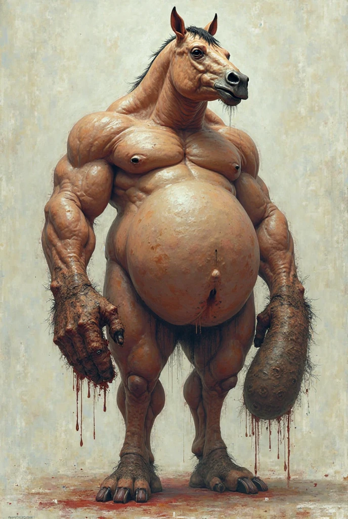 Male,polar bear,fat, transformation 