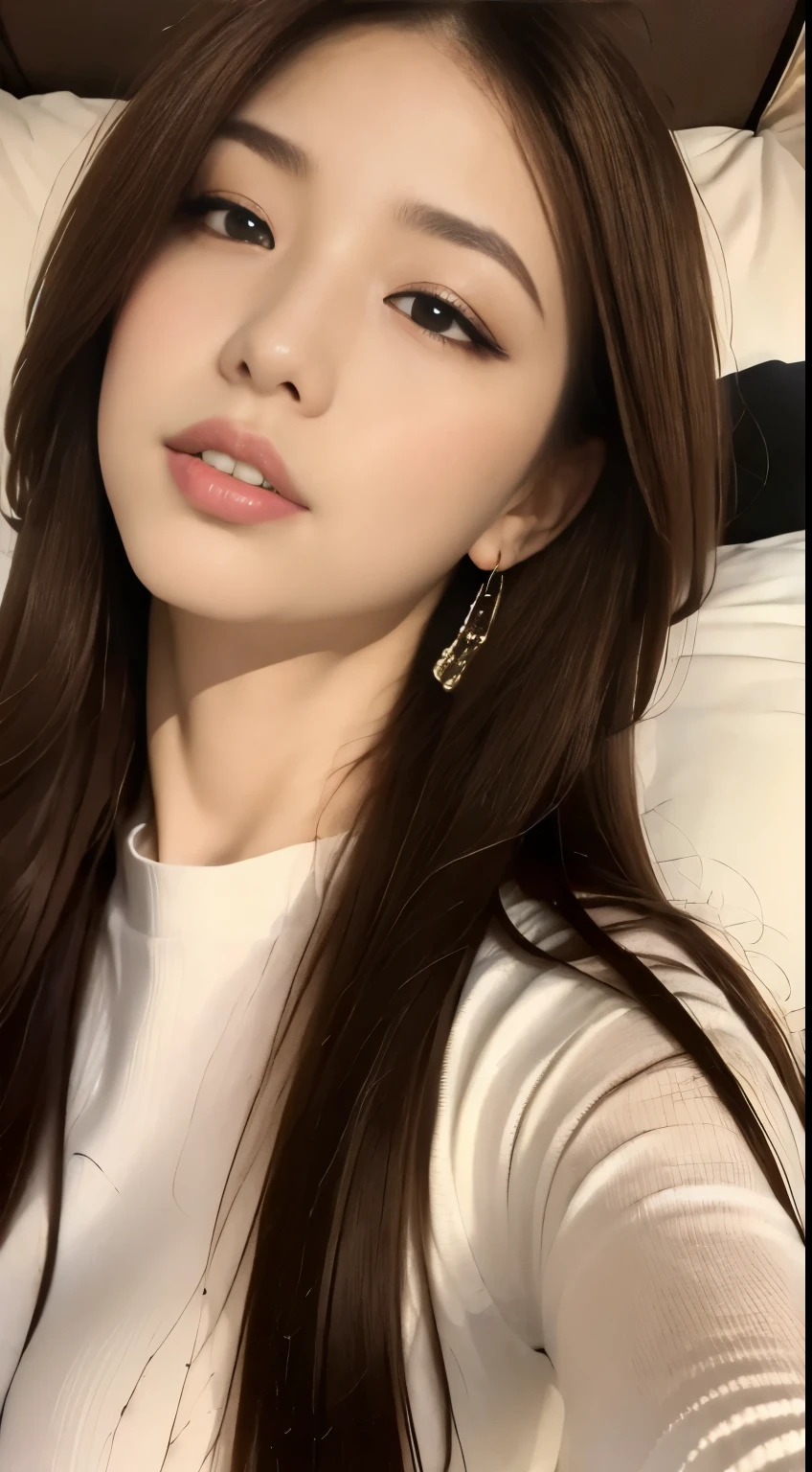 (8k、RAW photo, highest quality, masterpiece:1.2、RAW photo)、portrait, High resolution RAW color photos, professional photos、super resolution, (realistic, real photos:1.3), (Angle from a long distance:1.1)、1 person、Super detailed, very detailed and beautiful, very detailed, amazing details、(Full body Esbian:1.1)、((Angle from a long distance:1.4))、cute beautiful woman with perfect body:1.4、slim big:1.2、amazing details、cute beautiful woman with perfect body:1.4、shiny skin、glossy lips、High-definition face and skin texture、fine eyes、double eyelid、very detailedな、(dark brown hair color、long hair、curly hair)、Big Tits、(((ample breasts:1.3)))、(high resolution chest、happy expression)、big necklace、big earrings、((T-Shirts、mini skirt))、High heels、Shoulder bag:1.2、(((Shoulder bagの紐が谷間の間にくる:1.3)))、(((Shoulder bagの紐が胸の前にくる:1.2)))、服の上にShoulder bagの紐がある、Paisura、(The bag strap is made of cloth)、Eiffel Tower