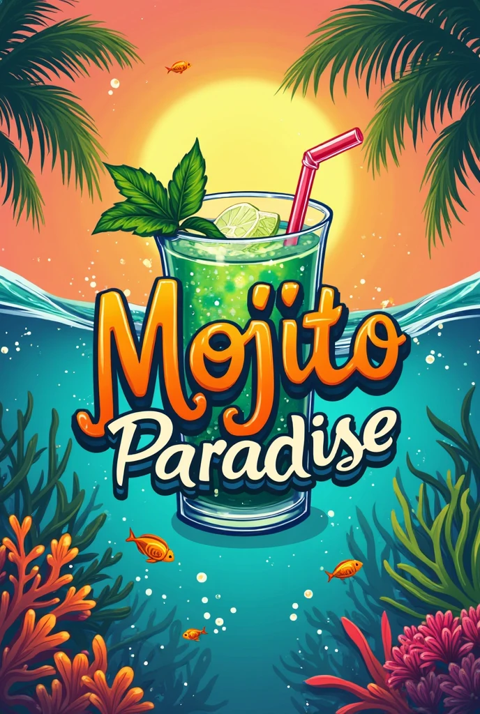 Tropical bar menu design, (best quality, 4k, high resolution, masterpiece:1.2), ultra-detailed, A4 format, 4 pages layout, ((("Green Bar" neon sign title))), crocodile silhouette background element, palm tree silhouettes, wavy line dividers, cat icons as bullet points, cocktail section with palm leaf frames, (("420" section with subtle cannabis symbols:1.3)), sand texture background, (beach resort atmosphere:1.1), vibrant green and blue tones, clean modern design, simple sans-serif font, clear layout design, modern tropical style, (menu structure:1.2), price alignment, contact information footer, social media icons, QR code on last page, (readability:1.3), professional menu design, balanced composition, vector graphics style, flat design elements