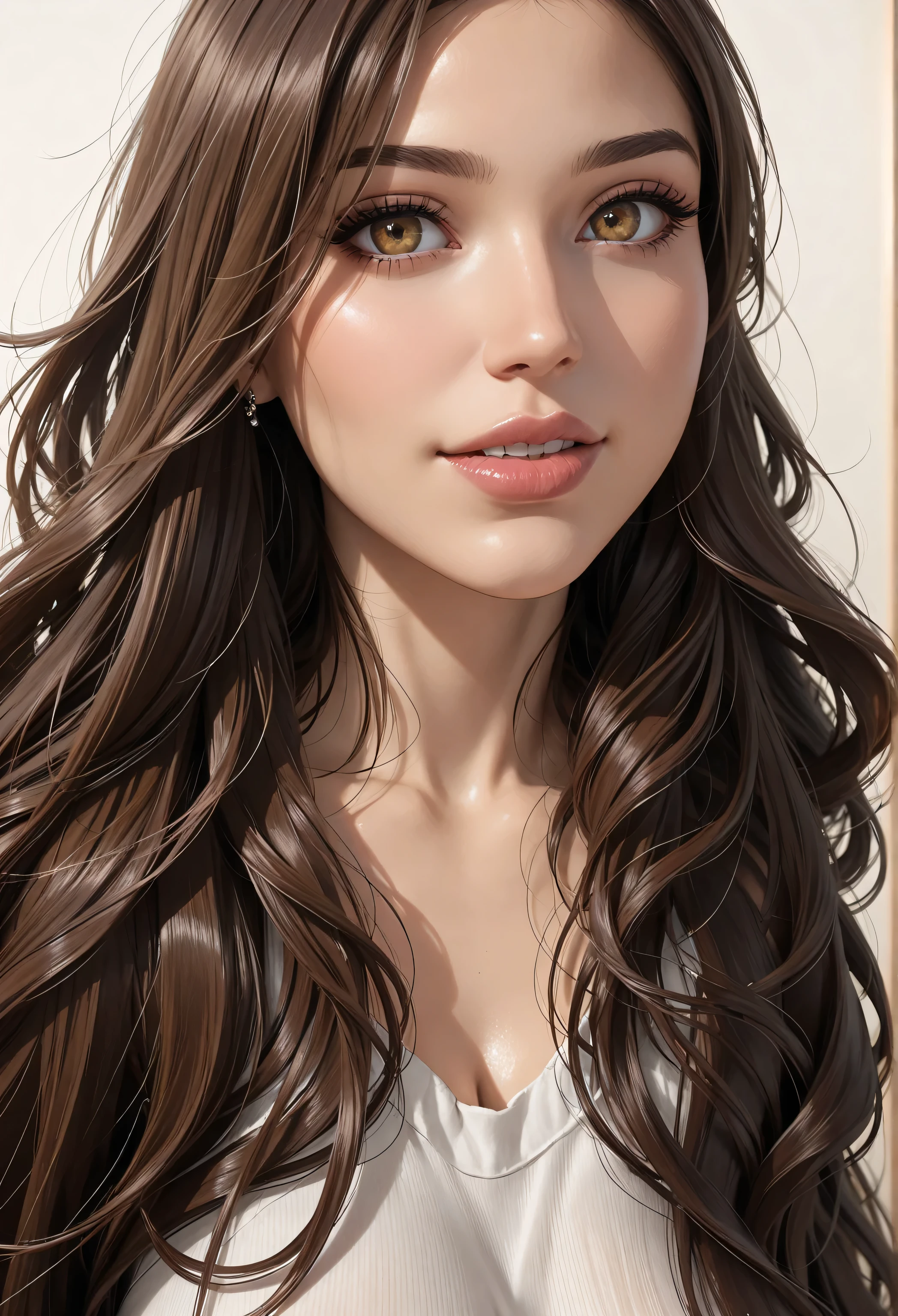 large breasts, cleavage, realistic, detailed face, detailed eyes, detailed background, ultra detailed, photogenic, intricate, comprehensive cinematic, gradients, colorful, visual key, shiny skin, hourglass body, hyper macromastia of gigantic breasts:1.8, beautiful face, voluptuous, RAW, high detail, perfect white teeth, Perfect proportions, lighting, Open eyes, Woman ultra detailed beautiful face and eyes, Sharp eyes, Shining eyes, perfect body, nice body, curvy, curvy perfect body, shiny skin, big breasts, tight clothes, nipple outline through clothes, AddXL, realistic, absurdres,
((((High resolution, 8K, 4K, masterpiece, best quality, ultra high definition, professional quality, HD, crisp picture quality, sharp focus, rich contrast)))), transparent outfit, (Slim fit body accentuating her curves), (Huge breasts, subtly emphasized for realism), (Best quality rendering in 4K, achievable in 8K, high resolution), (Ultra-detailed and photorealistic: 1.37), (Studio lighting, casting soft shadows and illuminating every detail), (Sharp focus on the model's captivating features), (Physically-based rendering bringing depth and texture to her skin), (Digital art artfully blending reality and fantasy), masterpiece:1.6), (best_quality:1.2), expressive_eyes, seductive_eyes, ultra-detailed_eyes, (perfect_face), huge_breasts, (gigantic_breasts:1.8), turgid_breasts,