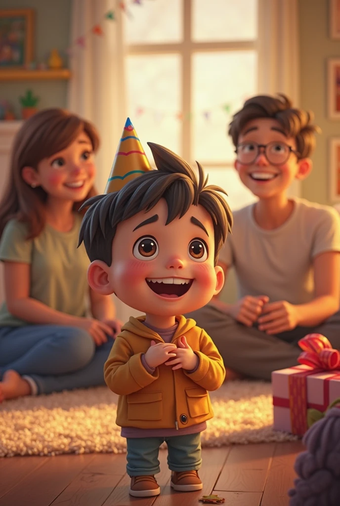 (photorealism:1.2), of birthday boy party in
foreground