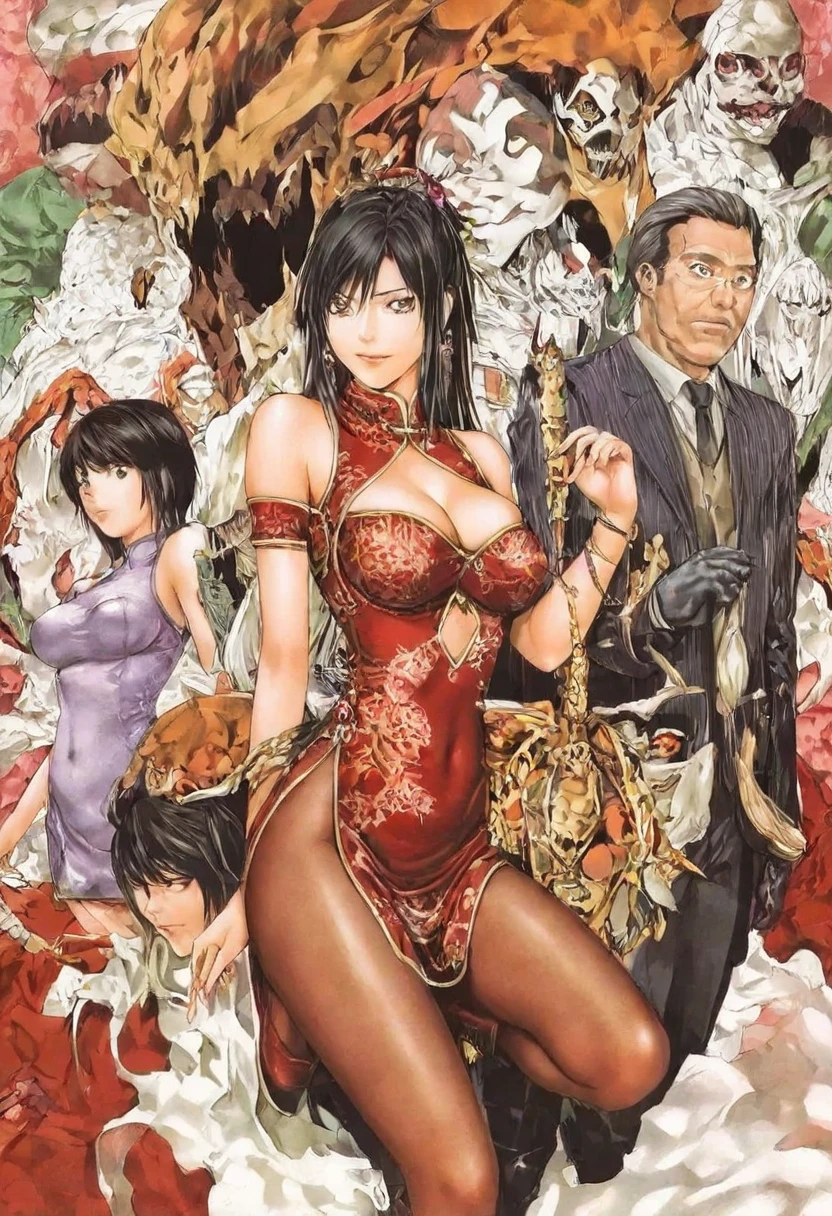A tragic historical drama in 8k live-action style: Beautiful palace secrets Beautiful 10 year old Chinese Kung Fu girl princess with short black hair has very rough unwanted sex with old man emperor Gorgeous embroidery, Ultra glossy, She is wearing a shiny red top and bottom long sleeve floral kung fu suit.... Her pants were forcibly torn off by the old man, exposing her genitals.