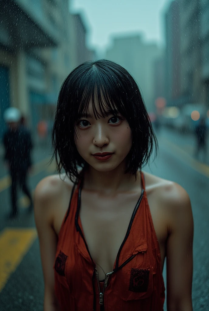 CG blockbuster,tmasterpiece,monument valley,geomerty, photorealistic anime girl rendering, detailed face of a asian girl, Black color hair,Flour fluttering,Telephoto lens high, A high resolution, the detail, RAW photogr, Sharp Re, Nikon D850 Film Stock Photo by Jefferies Lee 4 Kodak Portra 400 Camera F1.6 shots, Rich colors, ultra-realistic vivid textures, Dramatic lighting,8K quality, Girls,Backstreets, Dark clouds lightning background(realisticlying:1.4),Black color hair,, RAW photogr, Sharp Re, Nikon D850 Film Stock Photo by Jefferies Lee 4 Kodak Portra 400 Camera F1.6 shots