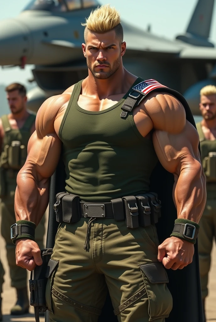 Handsome miltary man in full uniform 30 years old small beared Desi mascular dark skin handsome jaat weared tight miltary uniform pehlwan man weared with wetty skin sweat is dripping from body huge wide muscular shoulders, wide chest, abs, masculine wide triceps, arms, biceps, big masculine legs, wide thighs, calfs, black-haired, hair falls on your face, Mesmerizing brown eyes, standing in style in forest