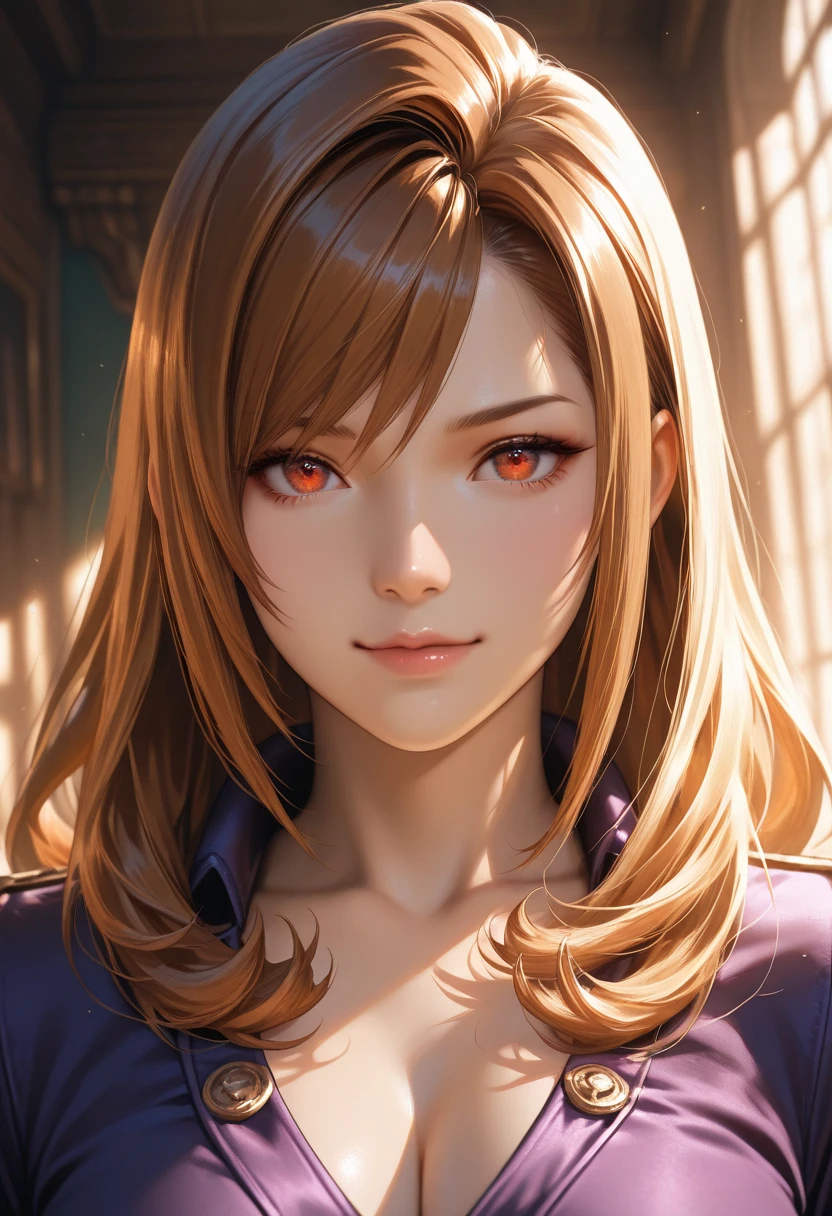 en un, Ilustraciones de anime ultra detalladas en 8K, Quiero ver un primer plano de una persona pelirroja y con una espada.. La persona debe tener ojos y labios hermosos y detallados.. Su cabello debe ser de un rojo intenso y vibrante.. The artwork must show an epic anime scene with a powerful male character..
El personaje debe representarse de manera realista., con un estilo fotorrealista resaltando cada detalle de su rostro y cuerpo. The lighting of the scene must be dramatic, emphasizing character characteristics and adding a sense of intensity to the artwork.
El personaje debe estar vestido con un intrincado, traje blindado que