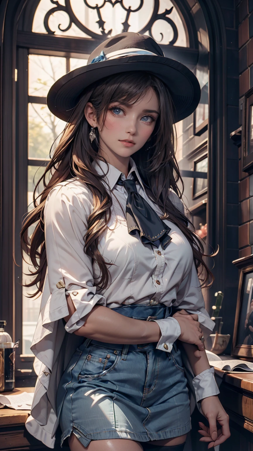 (best quality, Masterpiece: 1.1), (fidelity: 1.4), 1girl, cowboy shots,