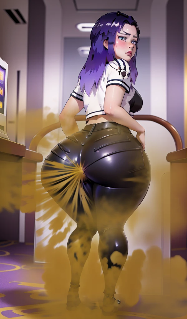 Ass, asshole, popped, huge, glass ball, huge glass ball, ball popping out of asshole