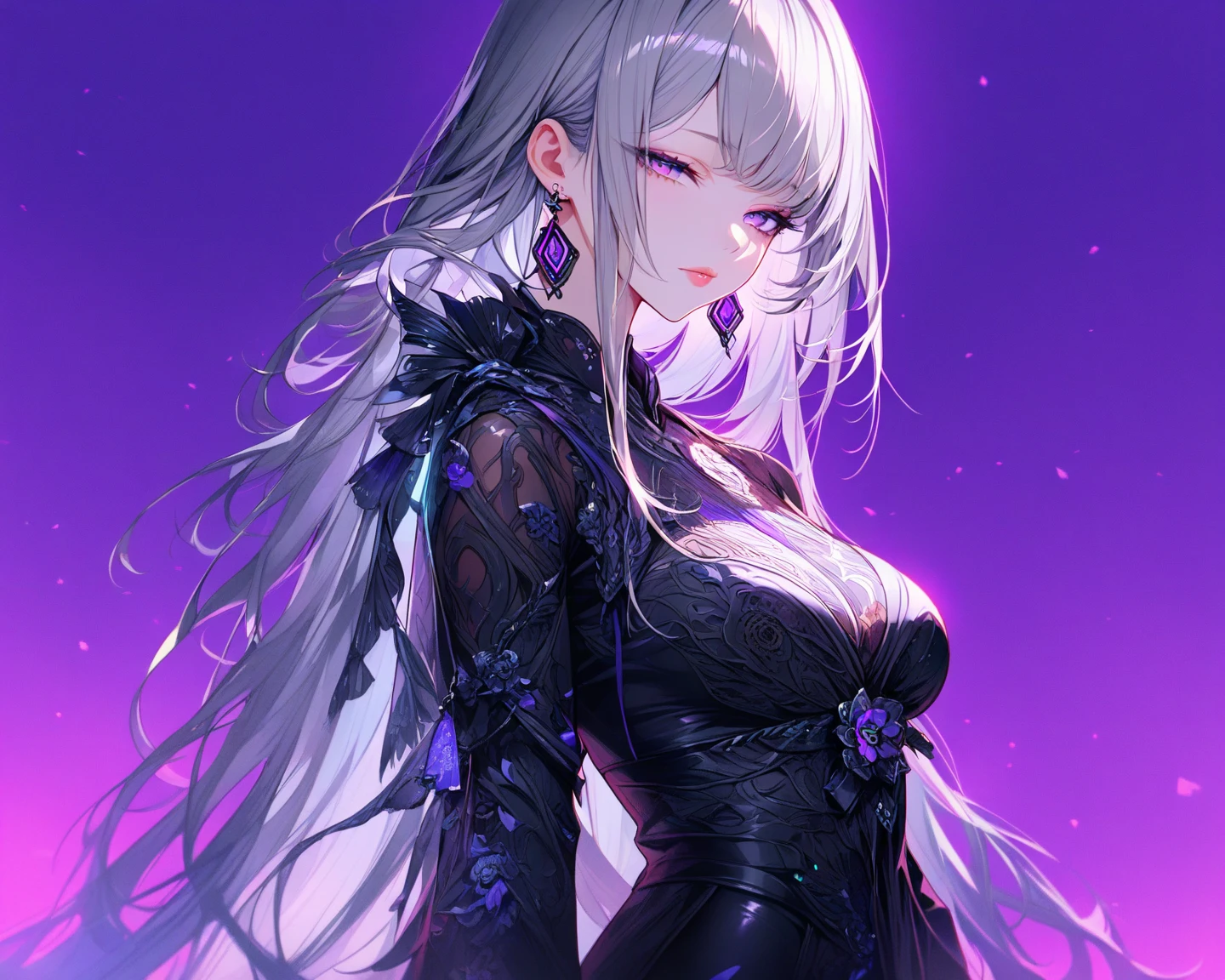 （（tmasterpiece：1.4，Best quality at best））+，（hyper-detailing）+，（Blindfold）+，（pointy ears：1.5），
（cute girls），15year old，（Cover your eyes with a black cloth：1.15），（Long pale pink hair，long braid，Bushy hair:1.5），（wariza：1.2），pale-skinned，Seductive smile，black crystal block，God of darkness&#39;Fe，Red crystal on forehead，Dragon tail，black crown，White Bone Throne，Dead tree，With his eyes closed
（She was wearing a shabby pink dress，grey dress，bone pattern，：1.5），（black Bracelet：1.4）The sleeves are extra-long，black spiked headdress，dense fog，white colossus，Dream bubbles，black fingernails，red apple，Sitting on an old wooden chair，metal chains，Black silk gloves，Old
（Demon Maiden：1.1），
（dawn light：1.2），
（Thick black and white：1.16），（depth of fields：1.4），Complicated details，color mixing，Detailed route，Excellent,super detailing,The content is very detailed,(hight contrast:1.11),ventania,Amazing cleavage,beautidful eyes,messy  hair,(best illuminate，Extremely Delicately Beautiful), ((movie light lighting)), (seen from the side:1.3)，8K,tmasterpiece，Best quality at best，cinematic Film still from，1 plump girl，（Close-up cleavage：1.1），bright，Interesting，gentlesoftlighting，（bauhause，shape，line engineering，Abstract：1.1）offcial art， Unity 8k壁纸， ultra - detailed， Beautiful and beautiful， tmasterpiece， Best quality at best， （dynamic angle：1.4），PerfectNwsjMajic，（tmasterpiece，top-quality，Best quality at best，offcial art，Beauty and aesthetics：1.2），The content is very detailed，rich colourful，highest details，