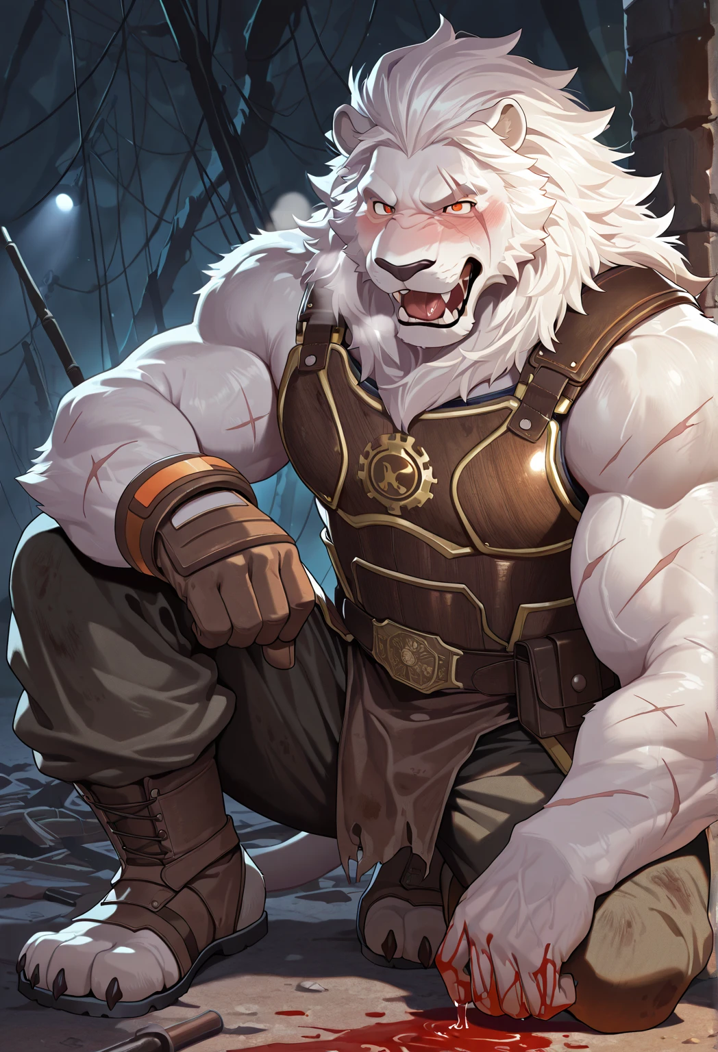 chubby belly,loinclothes,furry fantasy art,best quality,good anatomy,Anatomically correct,Reasonable structure