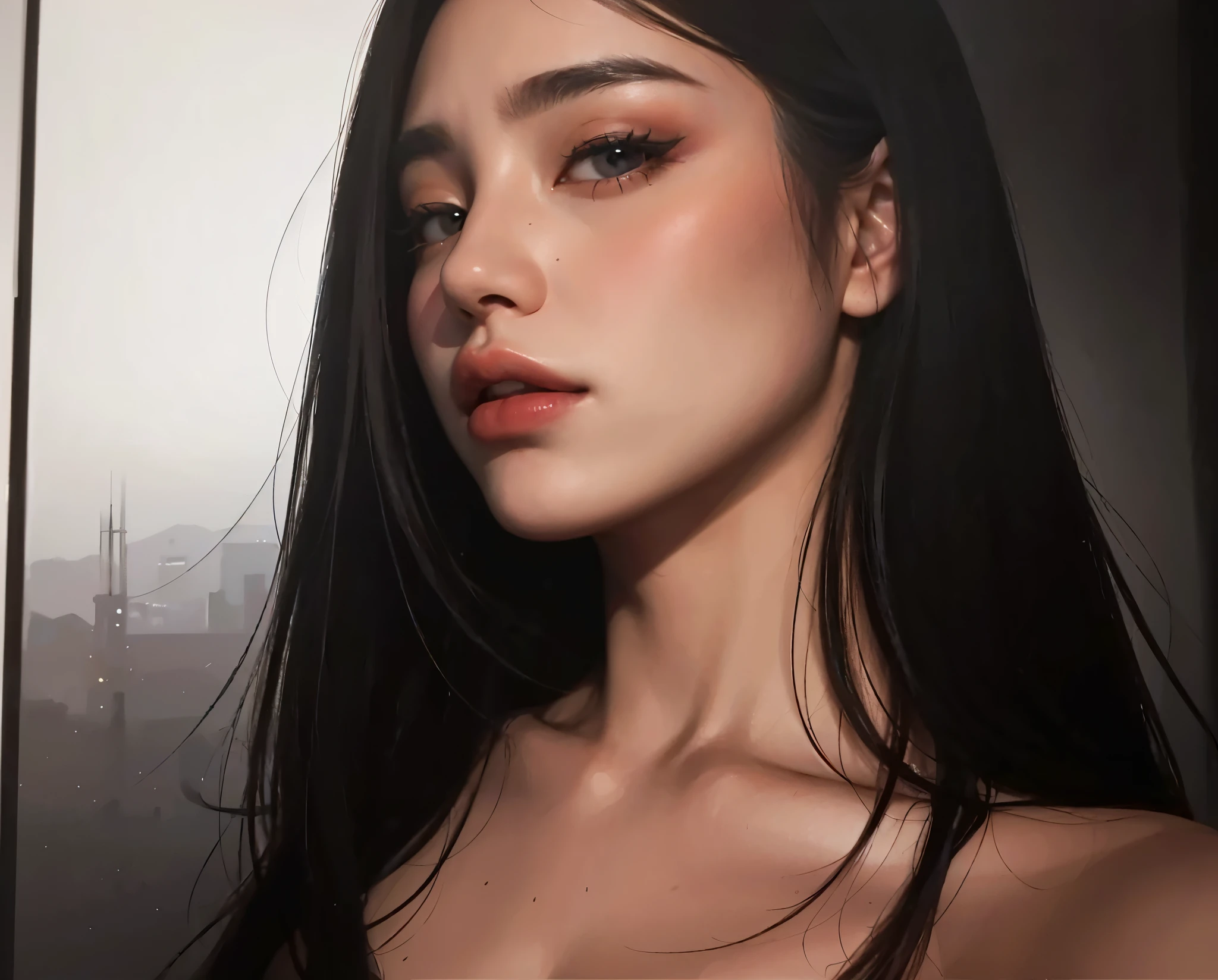 gorgeous woman, tall quality, perfection details, ultra 8K, perfectly rendered face, all her facial and body details are perfectly detailed, maximum quality, 8K, perfectly rendered details, ultra rendered photography for maximum and impeccable quality, wonderful and charming woman, perfect eyes, perfect lips, perfect nose, perfect hair, perfect skin, she is too wonderful, image with maximum ultra mega rendered quality at the height of perfection, each strand of her hair is perfectly wavy and detailed, she is wonderful, an 8K image rendered to the highest AI quality that human eyes have never witnessed such quality and beauty, the image has good saturation and coloring, vivid, super rendered, rendered skin, rendered hair, rendered nose, rendered lips, super rendered image to the highest and best possible quality