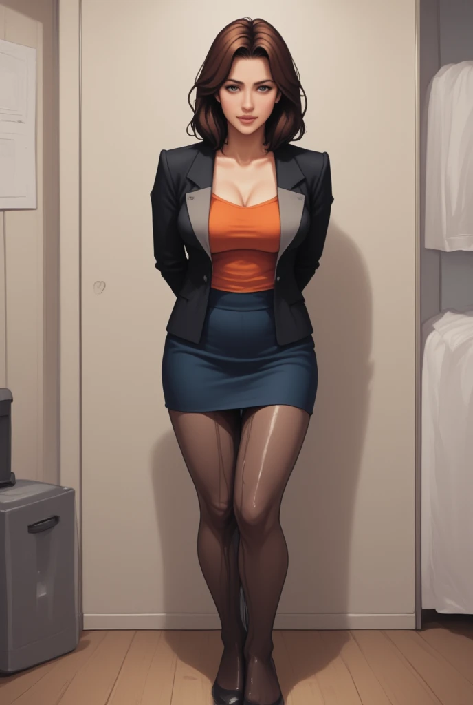 masterpiece,bestquality,ultra-detailed,Cinematic Lighting,llustration,masterpiece, best quality, 1girl, 1girl in frame, medium hair, solo, skatesrealistic and detailed clothes, fine fabric emphasis, photorealistic, (extremely detailed), detailed hair, best resolution, best quality, ((medium breasts)), best resolution, best quality, (Masterpiece), extremely detailed face, Original Character, perfect lighting, best colors, colorful, beautiful, fine detail, ultra high resolution, Natural Volumetric Lighting And Best Shadows, Deep Depth Of Field, (Highest Quality, Amazing Details:1.4), takanashi rikka, smiling, blue eyes, medical eyepatch, pants, sneakers, bag, shoes, jacket, standing, socks, white footwear, brown jacket, shirt, handbag, full body, open clothes, brown pants, indoors<lora:Takanashi Rikka:0.7><hypernet:Takanashi Rikka:0.5>