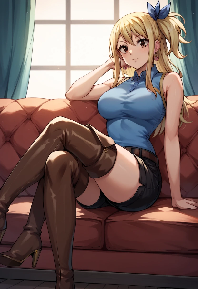 ​masterpiece、top-quality、perfect anatomia、big juicy lips、thick juicy thighs、make - up、 shiny breasts、Looking at the camera、vivd colour、cinema4d、octan render、Innovative、Curvaceous but slender、Mystical aura、Using advanced machine learning、perfect-composition、 Professional quality、Professional color scheme、Shooting from under your feet、Photographed by a professional photographer、Photos of Paris collection models、Blonde Beauty、beauitful face、Bust large、disheveled hair、shinny skin、blurry backround、Putting hair on the ears、Full body posture、a necklace、piercings、Model face、Mole、Dimples、sexypose、Bun Hairstyles、Bikini visible through shirt、shiny、Short denim、moderate lighting、The background is deep in the mountains where the river flows、Constricted body、gravure、Embarrassed、red blush、Embarrassing、Sweaty、a wet body、Mouth ajar、droolng、