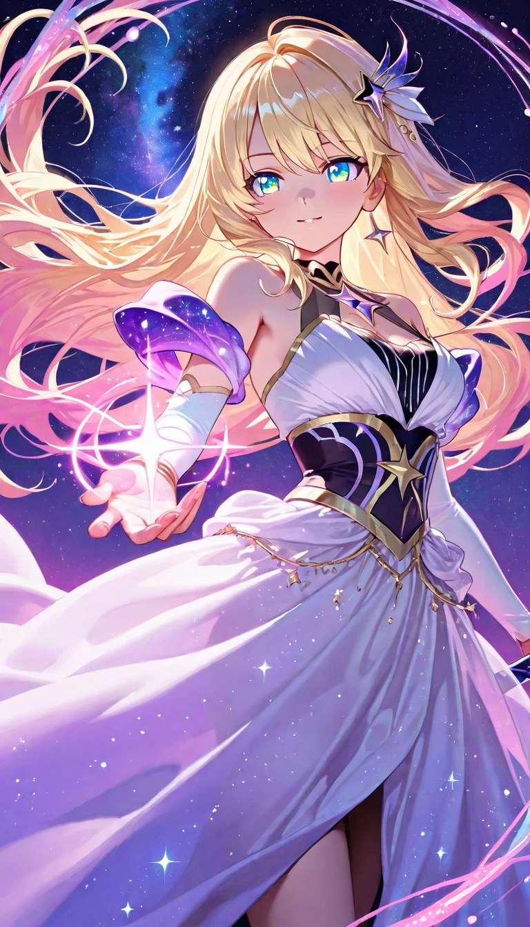 nsfw:1.1, high resolution:1.7, incredibly absurdres, kawaii:1, cute:1.5, hires.fix,anime visual:1,incredibly fine illustration,8k,masterpiece:1.2,best quality, high quality, exquisite, beautiful,insanely detailed, intricate detailed, extremely detailed, Super Definition,ultra high res, Super Resolution, best aesthetic, ultra detailed:1.5,best quality, perfect face, detailed face, masterpiece:1.2, illustration:1.2, 8k cg wallpaper, stunning art,absurdres,octane render,ultra hires,
Japanese Actress,(Idol),18yo,Beautiful,(Cute and lovely),cute girl,((anime elf with extremely cute and beautiful blonde hair)),((((blonde hair:1.35,colored inner hair,ear breathing)))),(((green_eyes:1.3))),intricate eyes,beautiful detailed eyes,symmetrical eyes,big eyes:1.5,enchanting bright eyes studded with gold and silver dust,(((pinky skin,glowing_skin,lustrous skin:1.5,bright skin: 1.5,skin tanned,shiny skin,very shiny skin,shiny body,plastic glitter skin,exaggerated shiny skin,illuminated skin))),upward breasts,waist slender,(detailed body,(detailed face)),cute,daring,zettai ryouiki,show skin,best relationship with four fingers and one thumb,Very Fine Face and Eyes,Very Fine Hair,(Perfect Anatomy),((girl trembling with sexual climax)),parted_lips,plump lips,Garter Belt,Bare shoulders,Check out our thru-rack chokers and midi rings with chains,white side-tie panties,
1girl,(magical girl flying in the night sky),(Holding a magic wand:1.3),Are standing,(cleavage),(thigh focus),pink long blonde,ponytail,Accurately drawn face,(intricate pink and white dress),Layer Dresses,super mini skirt,(I can see your butt),white leather knee high boots,torn clothes,broken clothes,vivid contrasting colors,intricately designed details,(heart shaped pink effect:1.5),(dynamic pose),(Ghost Smile),(open your arms:1.5),(Sparks dance in the night sky:1.3),(purple flame:1.5), (red fire:1.5),(purple flame katana:1.3), (swing a purple flame sword:1.3),
battle,fight,(action pose: 1.4),(vengeful spirit come's attac