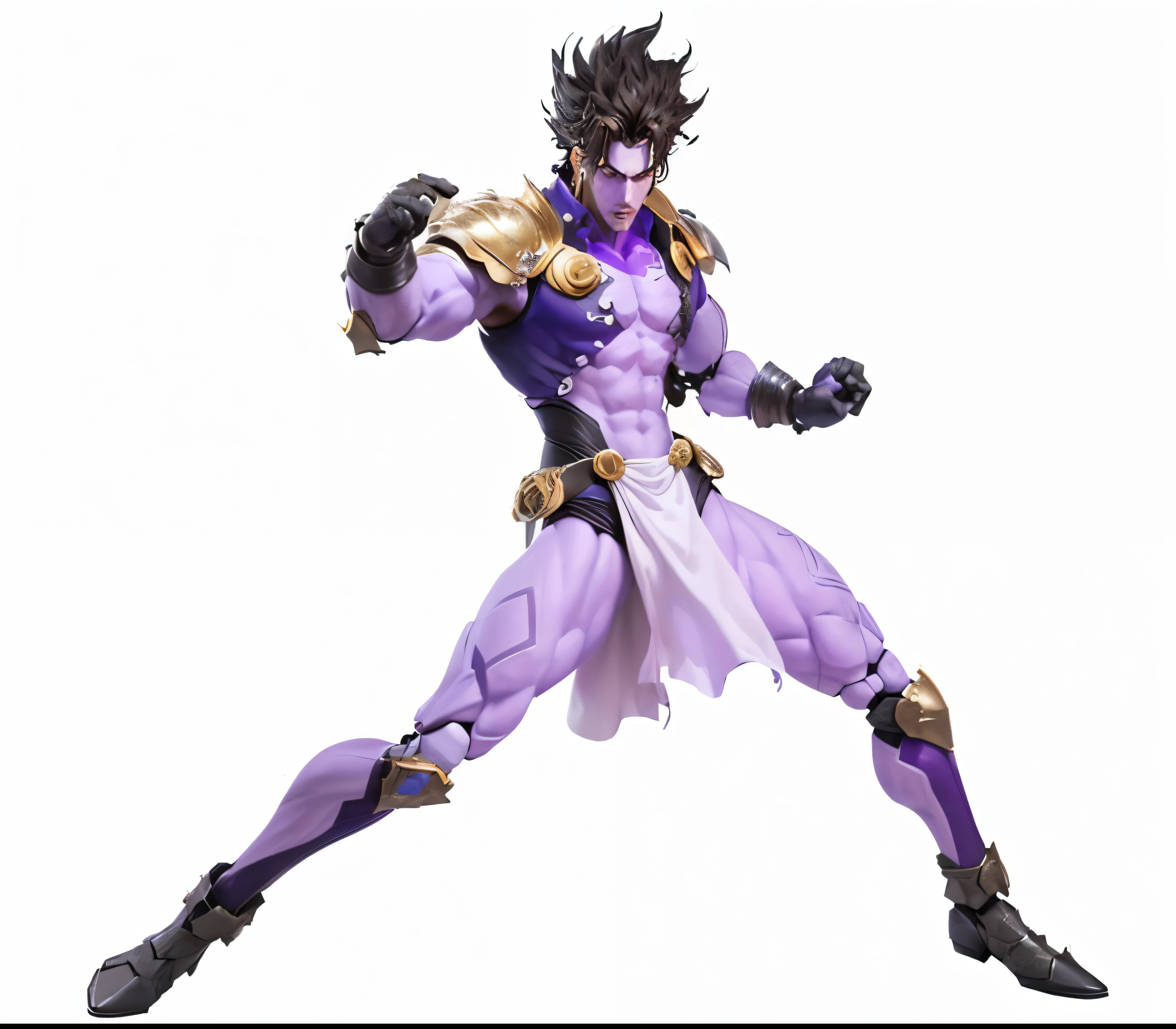 crie uma imagem de jojo bizarre adventure