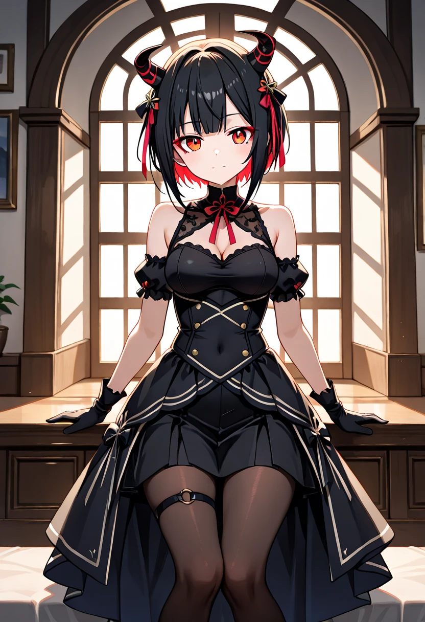 Masterpiece, absurdres,8K, solo,
<lora:GothGal:0.75>, GothGal, (ultra short skirt, fishnet stockings, gothic print, imprinted skulls:1.25), a woman in a black and white outfit is standing on the street,woman wearing a GothGal outfit, large boots, twin tail, frilly dress, lace, ribbon, lipstick, pale skin
best quality, masterpiece, bloodless, bloody gown, horns, <lora:Bloodless:1>