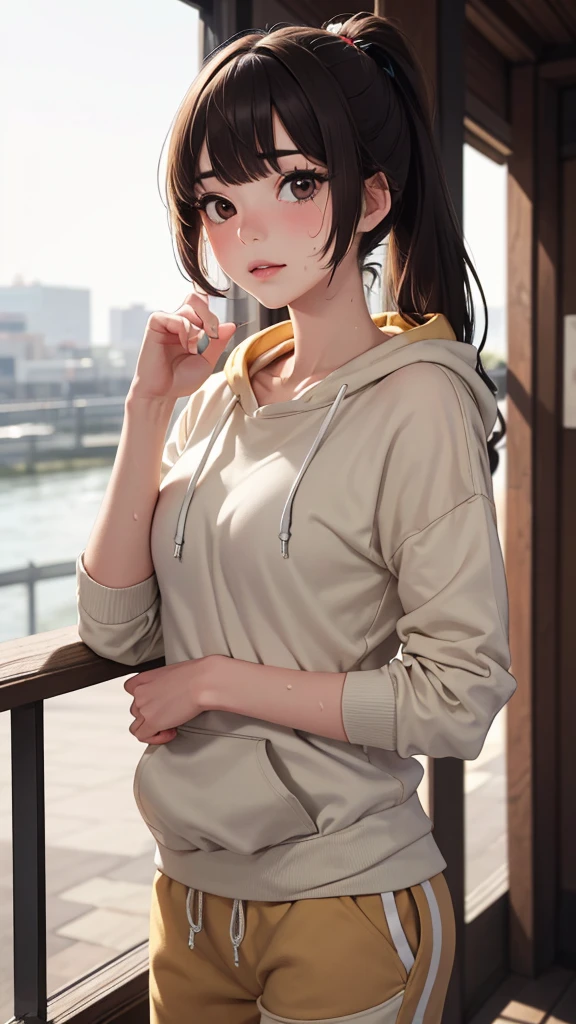 An anime girl transformed into a realistic character, the same realistic hairstyle, realistic, realistic pretty + cute face, realistic cool expression, customized clothes, realistic light, realistic shadows, realistic background, realistic big breasts ,change character anime photos into realistic photos, 4k, with maximum detail, high resolution, clear display, HD quality, perfect photo, realistic, detailed, quality, perfect, ultra hight, one photo, same style, detailed focus ,potret premium , detail Lora , A realistic photo girl, (the same realistic hairstyle), realistic beautiful face, realistic cool expression, adapt the same realistic clothes, realistic light, realistic shadow, realistic background, good image quality, very good image output, 4k, very detailed, realistic