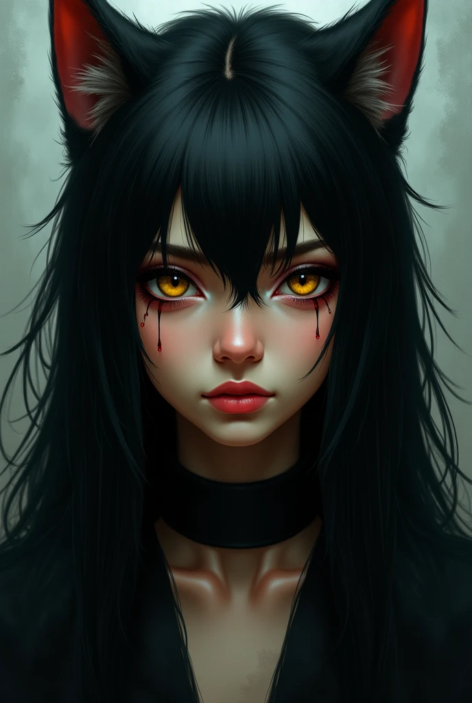 girl,teen, dark werewolf girl, facepaint, bodypaint, evil look, accesories, exposed breasts, small breasts, naked breasts, topless, vibrant appearance, creative behavior, imaginative, sensual, spontaneous, highest quality, skin texture, intricate details, (cinematic lighting), RAW photo, 8k