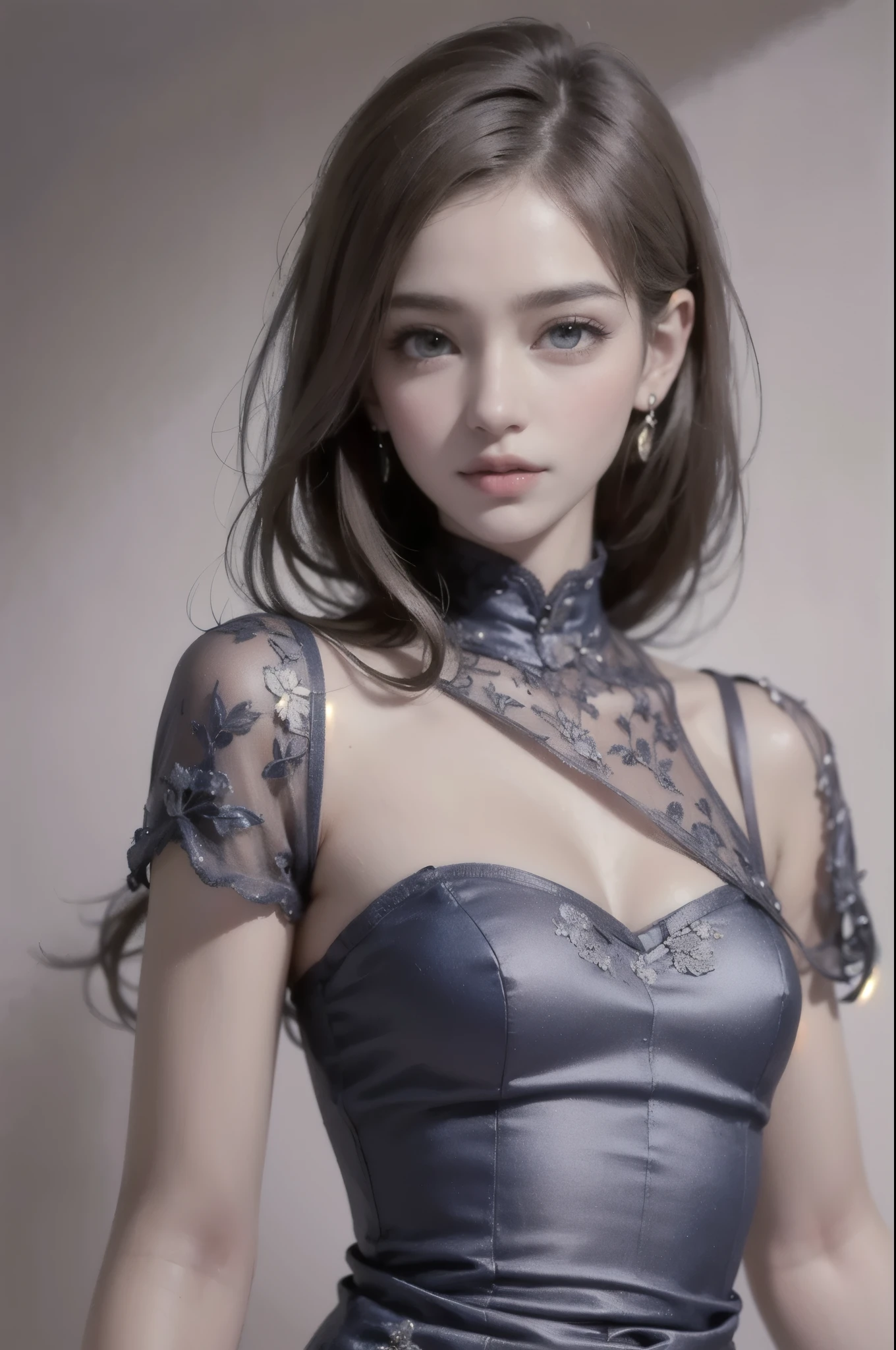 ((((Staring sharply at the camera:2.04444)))),girl、shamelessな、shameless、Curious Gaze、masterpiece, highest quality, Realistic, Very detailed, Finer details, High resolution, 8k wallpaper sex pheromones、sexy、Lure、Mature Woman、Lace pattern stockings、Stiletto heels、黒のsexyなランジェリー、perspective、beauty(((Marian Rivera, 30 years old)))((highest quality、8k、masterpiece:1.3))Ultra HD1.3、SLR Quality、Cute Beauty 1.4、超越的なbeauty 1.4、Real Skin 1.3、Marble background、Full body depiction 1.3、girl1人、Attractive beautiful woman:1.3、(Light brown short hair 1.3、Big Breasts:1.2)、Valley 1.4、sexy look、Big eyes、Long sleeve black lace high neck shirt:1.1、Very detailedな顔、Very fine eye、Ultra-detailed skin、Very thin needles、Ultra-precise expression of even the fingertips on the face、Super detail beautiful legs、Very beautiful hair、Ultra-fine fabric、Put your hand over your mouth、Korean Beauty、black lace skirt、Earrings、Beautiful long legs、High heels、Stand like a model、walk、Stretch your legs、かわいい美しいgirl, One beautiful woman, Wear a black see-through shirt, In a great restaurant, At night, Light brown messy hair, Perfect dynamic composition, Beautiful and beautiful eyes、大きなEarrings、sexy Double Cheeseburger、Price Negotiation
