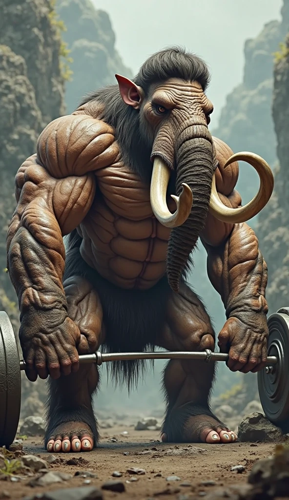 (RAW photo of a Neanderthals:1) , (hyper realistic:1.4), (Neanderthal man),(half gorilla mix :0.55), tall, (very muscular:1.8), (hairy body:1.5),(detail face:1.1), tan skin, thick arms, (veiny arms:1), (bloated gut:1.1),(wearing loincloth:1.1), thick legs, rounded pecs, big arms, veiny arms, dark brown skin, ( in a lab surrounded by thin scientists:1.1) ,hdr, photorealistic
masterpiece, cinematic, best quality, sharp focus,