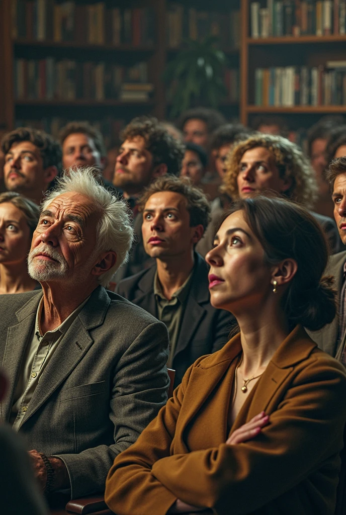 Elderly people standing, homens, mulheres e todas as etnias, reunidas e sorridentes numa foto sem fundo. --auto