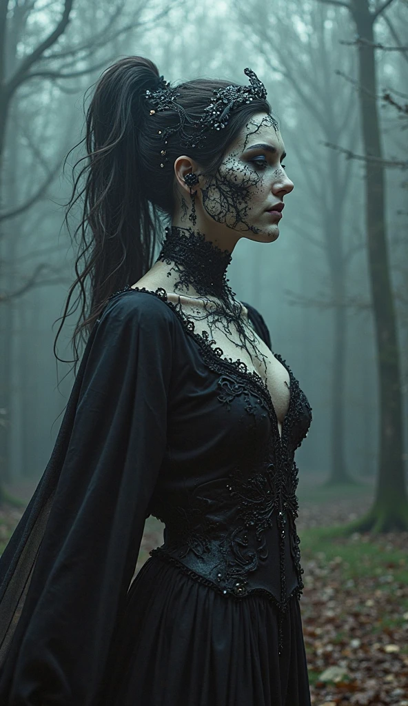 Lilith, the first woman in Jewish mythology and a figure representing female rebellion and independence. The fascination with Lilith lies in her defiance of patriarchal norms and her choice of freedom over submission., which makes it a symbol of female empowerment and personal autonomy..