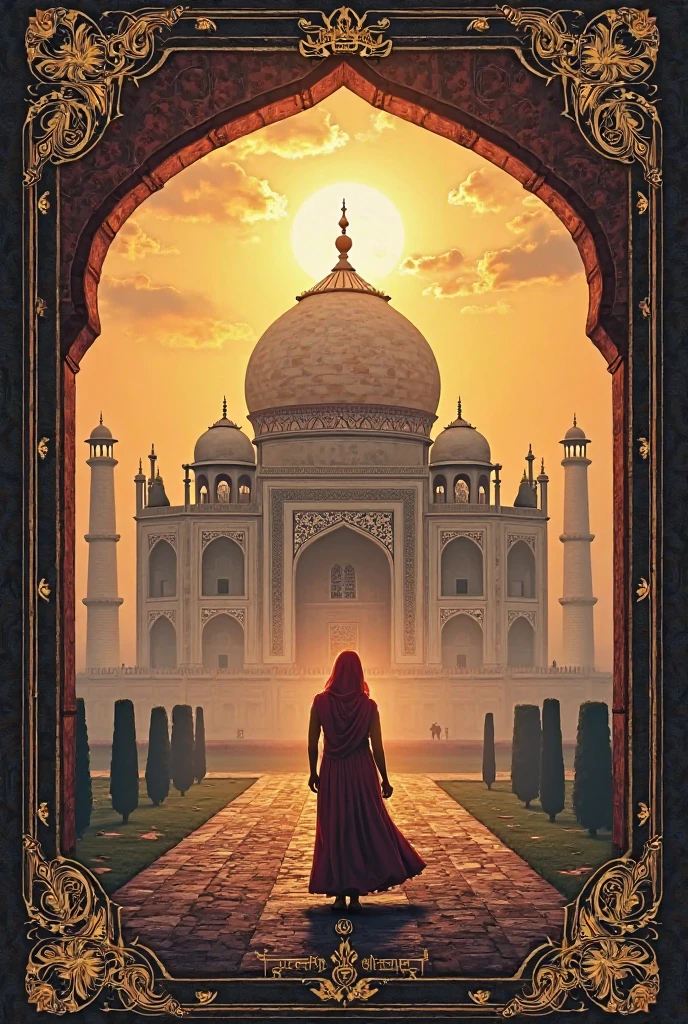 Suzuka sing a song near a tajmahal cloud monsoon
