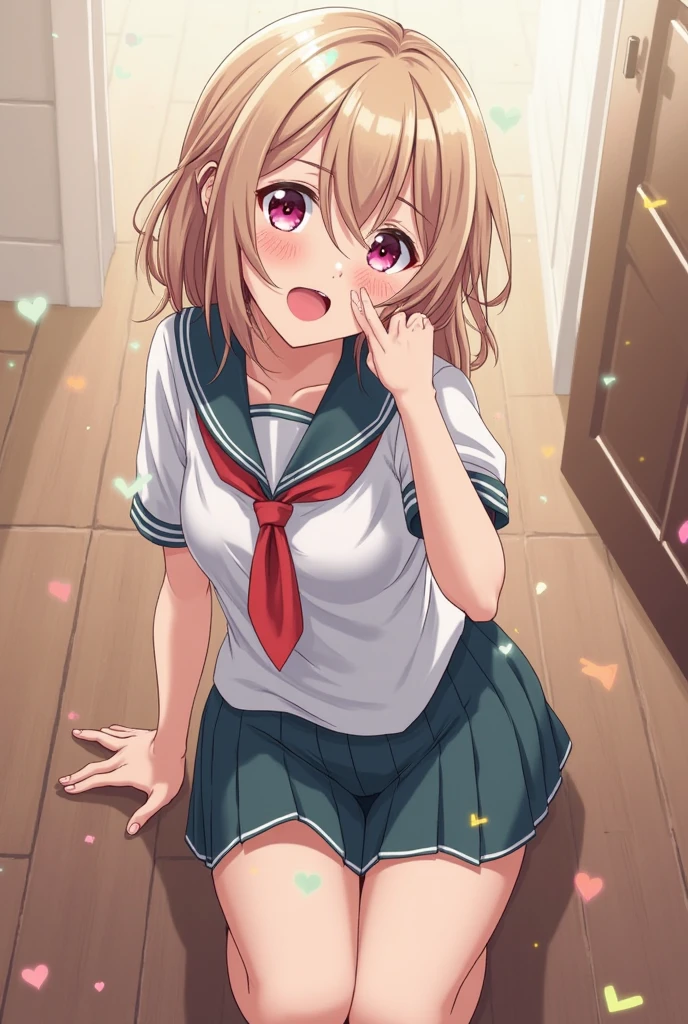 highest quality,masterpiece,8k,((((1girl)))),big breasts,((((,loli:1.3))))rgasm,blush,ahegao,saliva,saliva trail:1.1)),sweat,kinomoto sakura,((tomoeda elementary school uniform)),short hair,mini skirt,upskirt,white thighhighs,classroom,((cumdrip,excessive cum,vagina:1.1)),squatting,open legs