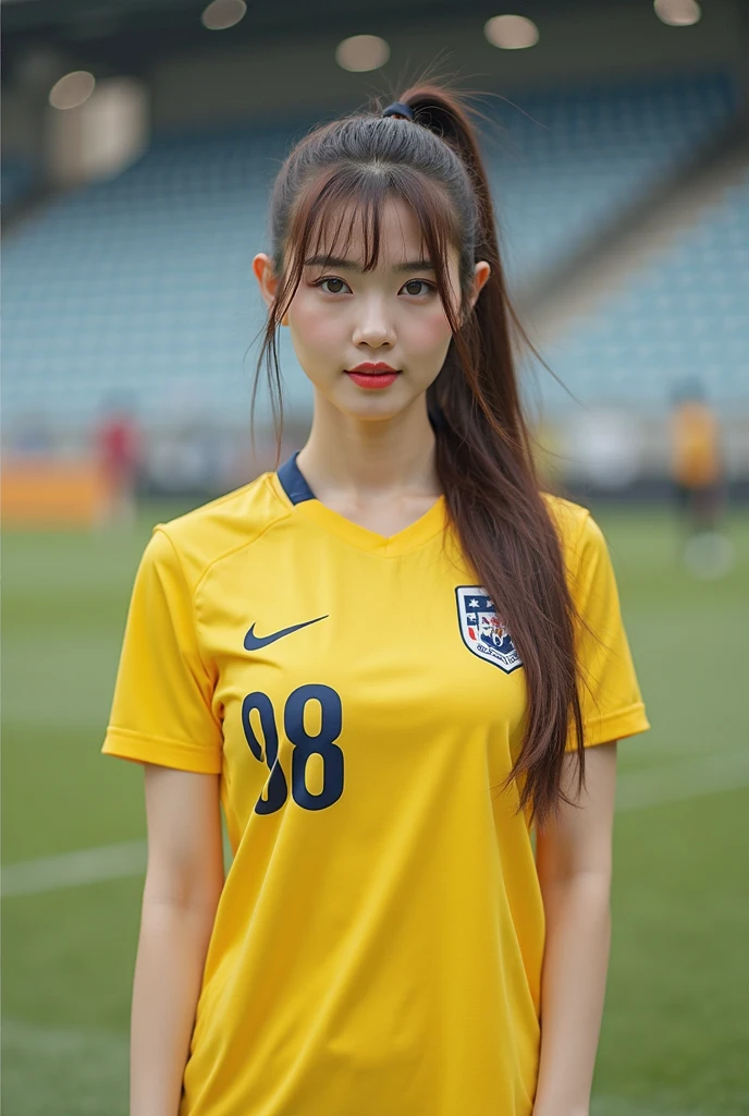 Playing in a sexy sheer uniform、Female Soccer Players、Olympic