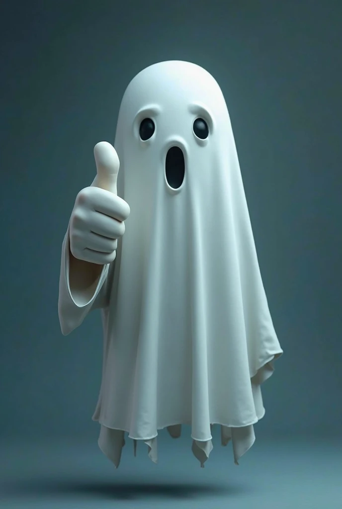 Ghost face from scream flipping off with middle finger