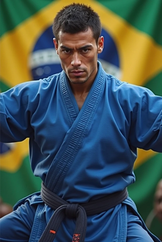 Novo Bate-papo
2023-08-30 08:48:03
What would a version of Goku look like if he were Brazilian

2023-08-30 

appearance: O Goku brasileiro poderia ter um tom de pele mais moreno, darker hair and a more athletic body structure, reflecting Brazil's ethnic diversity.

Trajes: Em vez do tradicional uniforme de luta, o Goku brasileiro poderia vestir um brasileiro "quimono", conhecido como "quimono", com cores vibrantes e estampas inspiradas na fauna e flora brasileira.

Personalidade: O Goku brasileiro poderia ser extrovertido, cheerful and playful, reflecting the relaxed and friendly nature of the Brazilian people. He might be more inclined to dance, cantar e aproveitar a vida.

Habilidades: In addition to fighting skills and super strength, the Brazilian Goku could incorporate martial arts features typical of Brazil, como capoeira, jiu-jitsu, samba e frevo. This would add fluid, acrobatic movements to his combat techniques.

feeding: Considering the Brazilian gastronomic culture, the Brazilian Goku could be a lover of local cuisine, especialmente de churrasco, feijoada and açaí. He could have a huge energy when fed with these typical dishes.