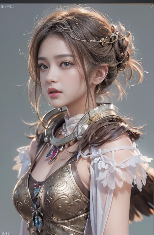 Set of game settings,Female character in white transparent bathrobe,Holding a katana,Exquisite facial features,A plump chest,An arrogant face,Sharp eyes,a variety of poses,Various expressions,looks into camera,Stickers,closeup of face,Impeccable,Unreal entry,3D effect stereoscopic,Nine-square grid multiple positions and expressions --auto