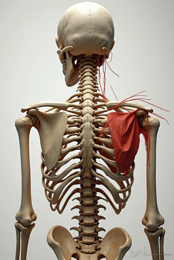 Skeleton,heart,lung,esophagus,liver,standing attention,simple background