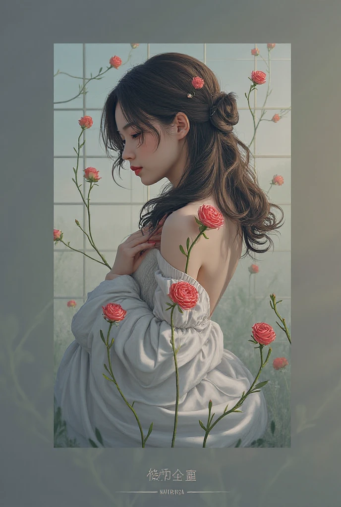 Make it the same as the photo but animated