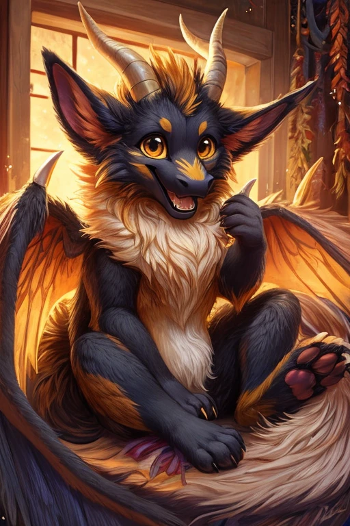 ultra-detailed, masterpiece, masterwork, high quality, best quality, hdr, (nature, japanese style), nsfw, male, solo, avian, chibi, (nude), (white little body crow), (long silver hair, beak, detailed yellow eyes, cooleyes), horn, dragon ears, penis focus, dynamic angle, (micropenis, foreskin, perfect balls), Hands and wings in one piece,