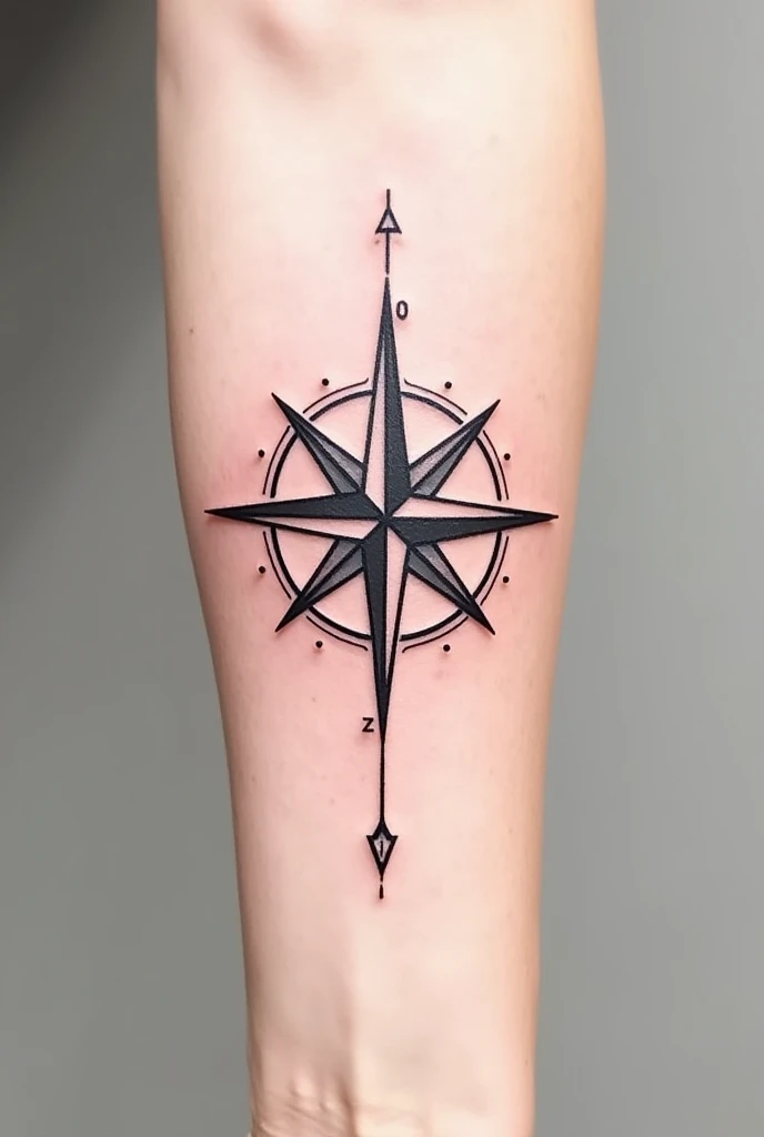 Je souhaite que tu réalise un tatouage simple et minimaliste avec les coordonnées GPS suivantes et quelque flèches pour un effet rose des vents
Les deux ligne de coordonnées sont superposées
Les coordonnées ces ça N46°38'29.666 E3°8'55.180