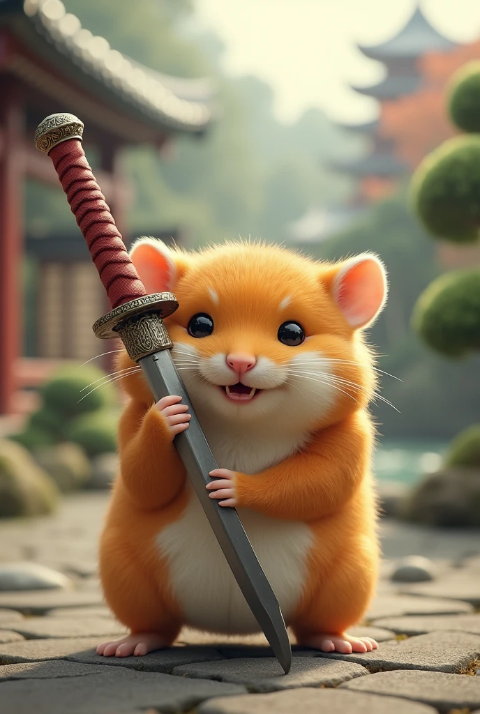 (masterpiece, high quality, absurdres), large fluffy white cat karate kick, amazing details, 8k