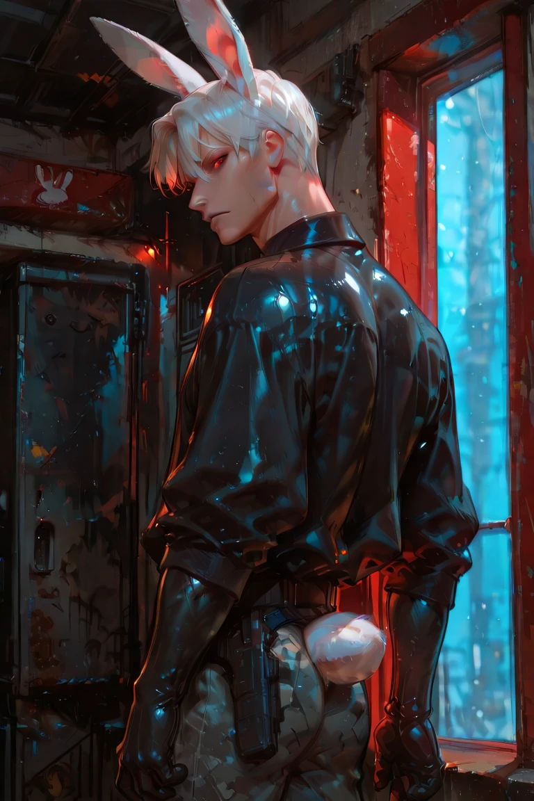 (1 boy, albino tall slender androgynous male Ice Queen, hoarfrost, pristine, precious, fragile beauty, translucent, thin neck, frail shoulders, flat chest, soft belly, curvy hips, his penis and testicles are made of ice thus very fragile, easy to break and fall off, like an icicle, and vulnerable to heat, he is immortal while he is cold, but he can be shattered like glass and the warmth of love will kill him)