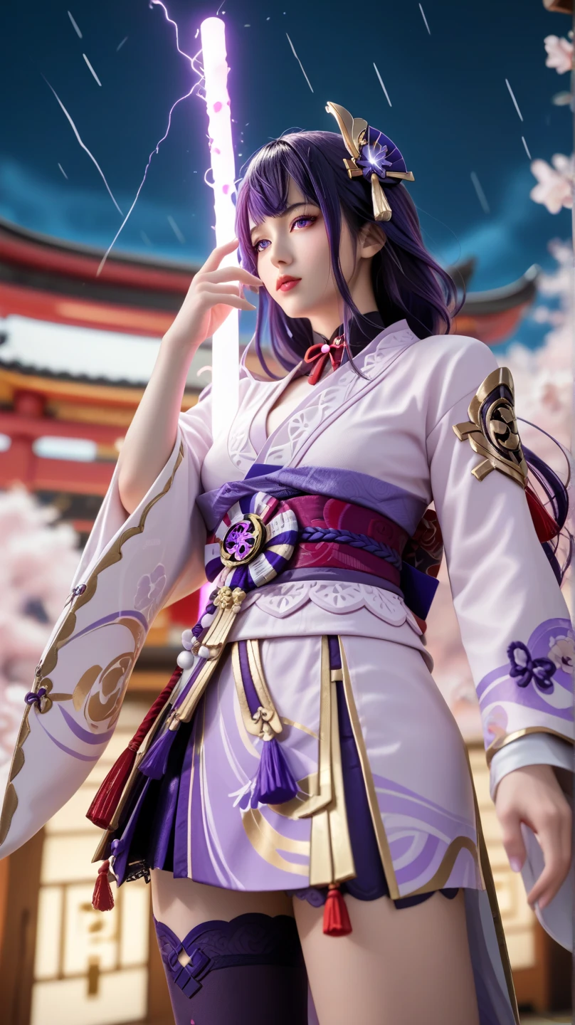 raidenshogundef, masterpiece, high quality