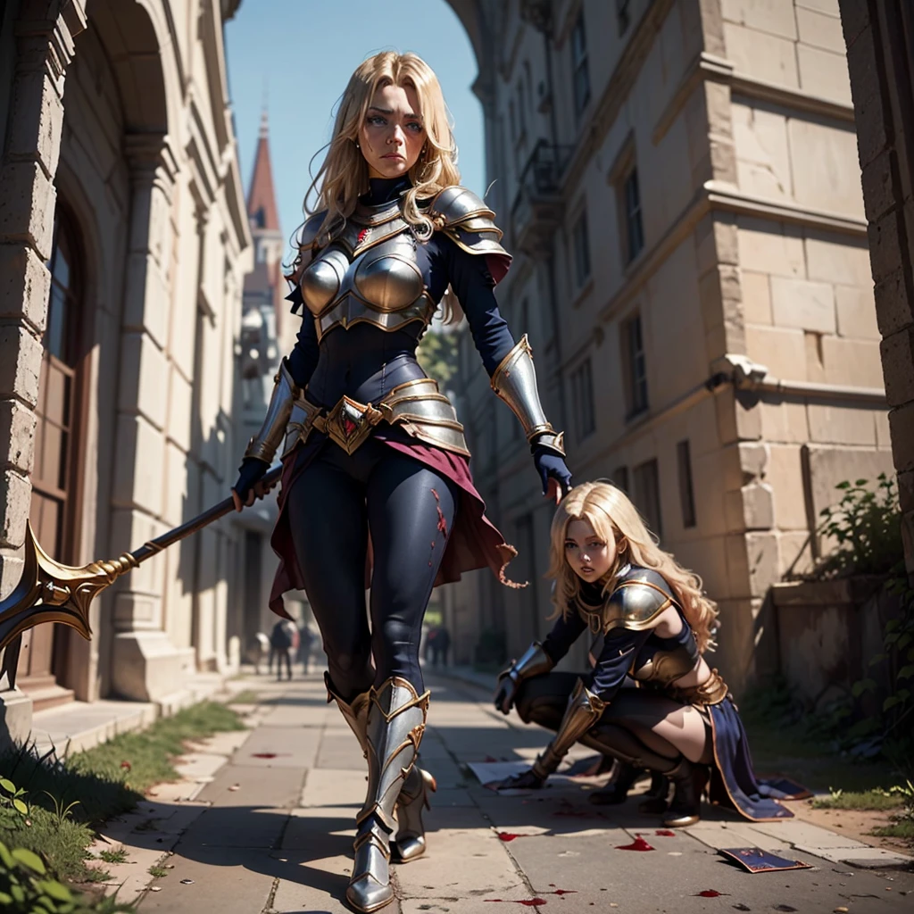 When they get angry, they turn blonde, and pure warrior races have bad tempers.