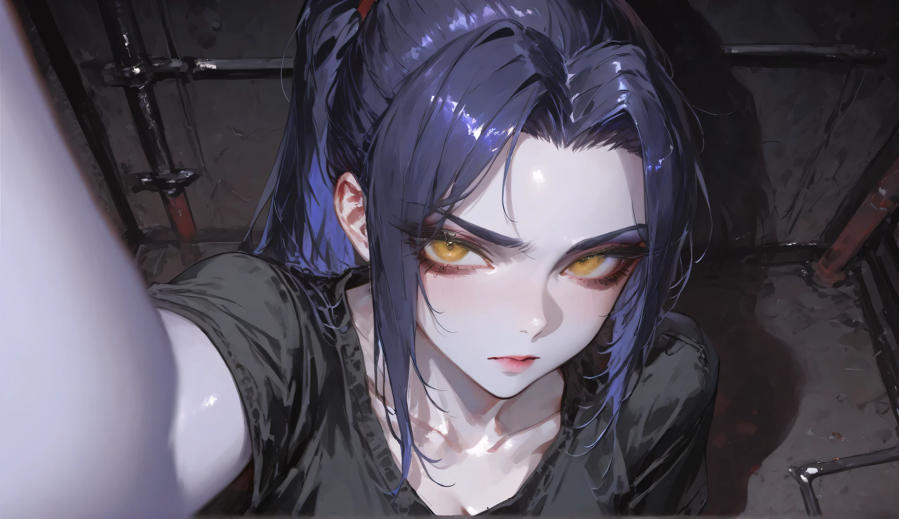 depth of field,(artist:quasarcake:0.8),extreme aesthetic,(wlop:0.6),wanke,relle,wanke,masterpiece,best quality,good quality,newest,year 2024,year 2023,very aesthetic,absurdres,A shot with tension,ultra-high resolution,32K UHD,sharp focus,best quality,masterpiece, Widowmaker, Overwatch