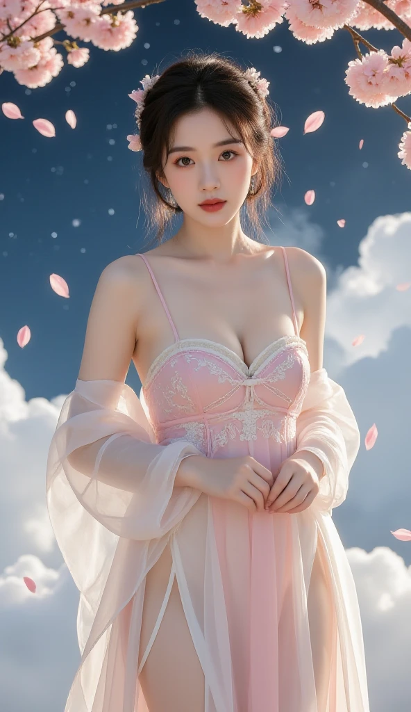 bioluminescent dress
butterfly dress 1女孩, whole body, Elegantly, Her plump breasts are on display.,Visible cleavage,Sexy long legs,Exquisite makeup,Blush,Shy expression,Her skin is flawless,She gently lifted her skirt with one hand,Make gentle and playful gestures, The skirt is short, seaside, Walking in shallow water,wave拍打在她的身上, whole body湿透 沙滩, wave, Blue sky and white clouds, close up,Focus on the role,Ultra HD,best quality,Sony Master Lens,The color is pastel,Warm colors,Emphasis on natural beauty and elegance,Cute girl,High Detail,best quality,rich and colorful
