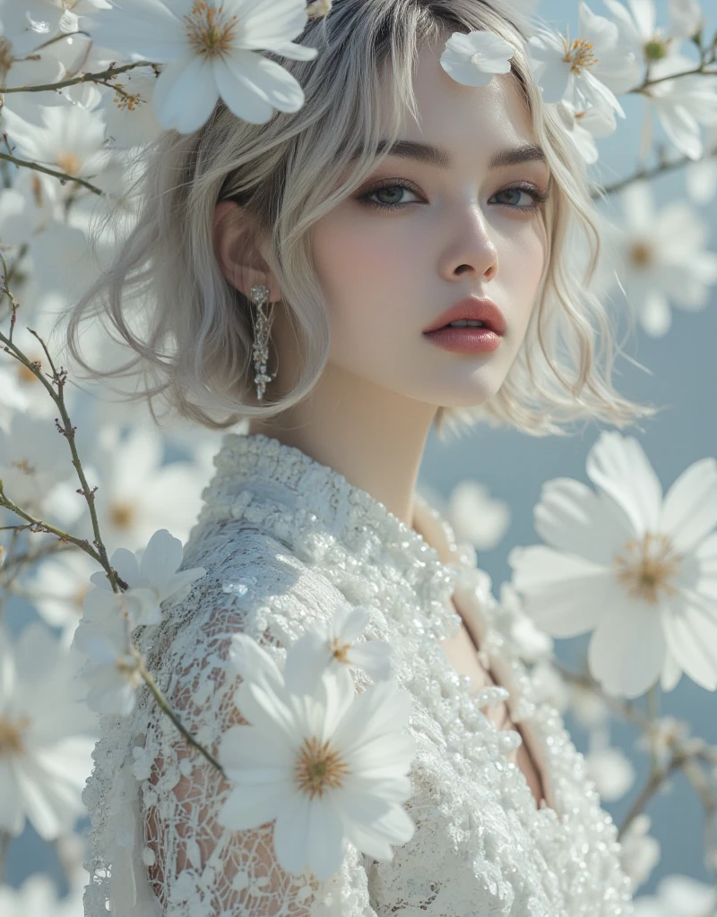 Presenting something captivating "Fashionista" magazine cover SeaArt AI