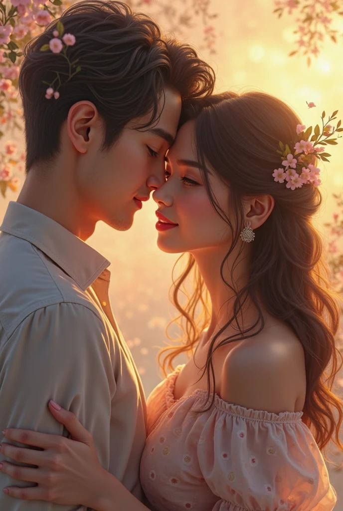 beautiful asian couple