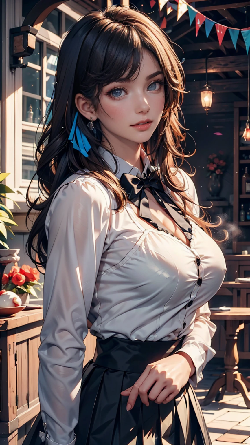 24-year-old woman、Sexy proportions、Long eyelashes、eye shadow、lipstick、light makeup、Sexy、erotic、Gothic Andlorita((Gothic Lolita)