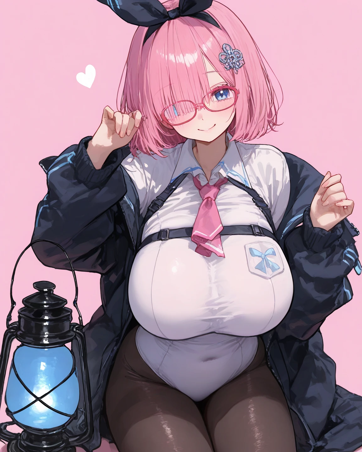 masterpiece, best quality,anime style, 1 girl,(((slender body))), (((small eyes,small breast,breast milk))),(((Jacket, Open your clothes, Open jacket, Blue jacket, Sports Bra,buruma,glasses))),(((((a gorilla man grabbing the girl))))),((((cum)))), (beautiful face), (((short hair))), (((straight hair))), ((((pink hair)))),detailed beautiful skin, (perfect hands, perfect anatomy)
